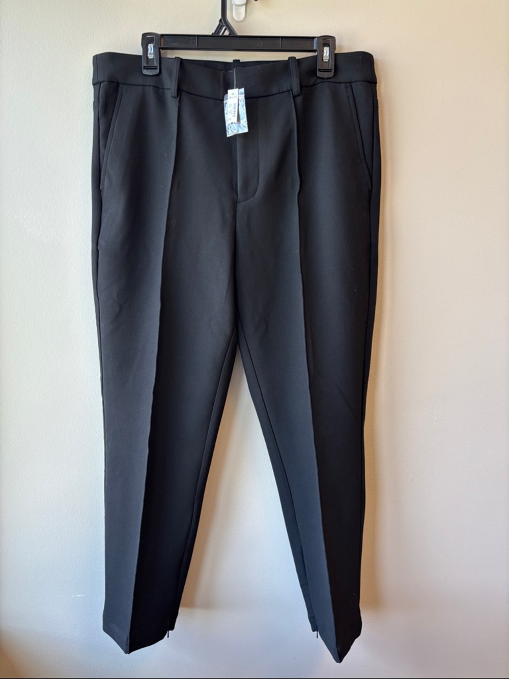 Madewell Black High-Rise Tailored Pants